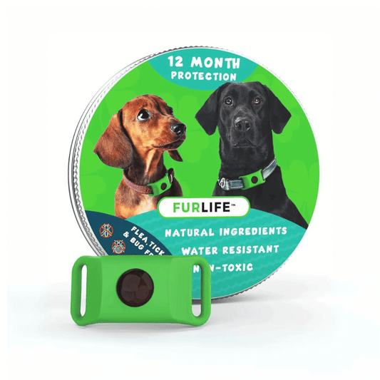PawLife™ - 12 Months All Natural Flea and Tick Tags for Dogs