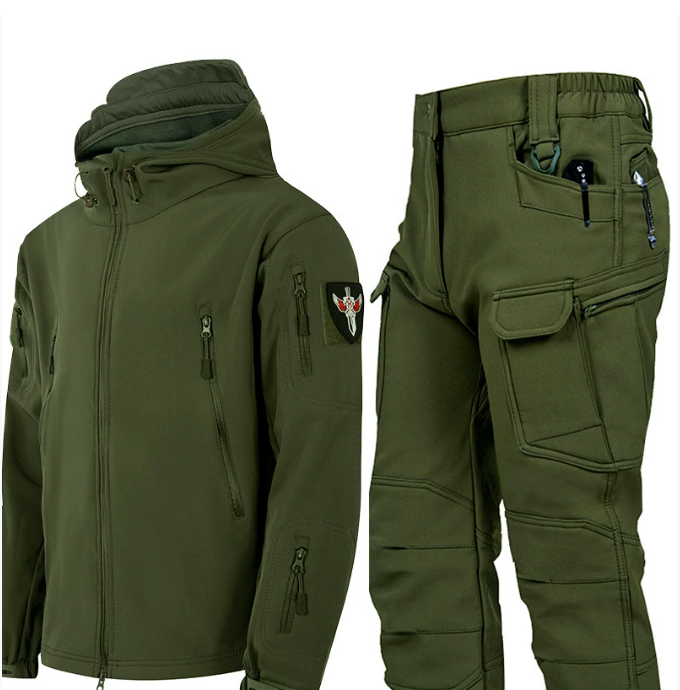 NordTrendify Waterproof velvet tactical suit