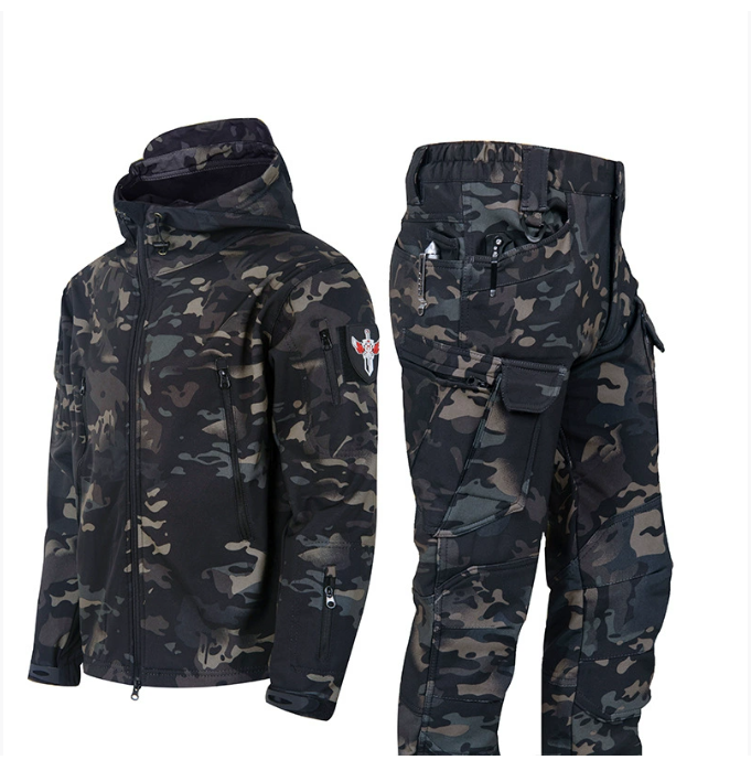 NordTrendify Waterproof velvet tactical suit